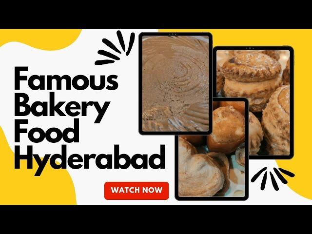 Famous Bakery Food Hyderabad l Black and Brown l Burhani Bakery