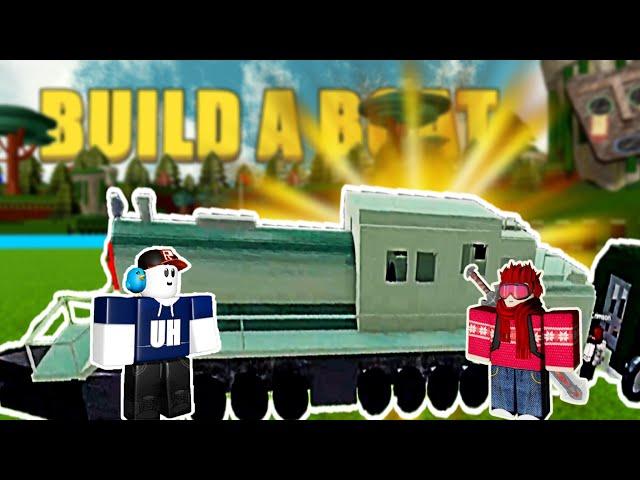 AURORA PARAVOZ at Build a Boat Roblox. Subscriber buildings