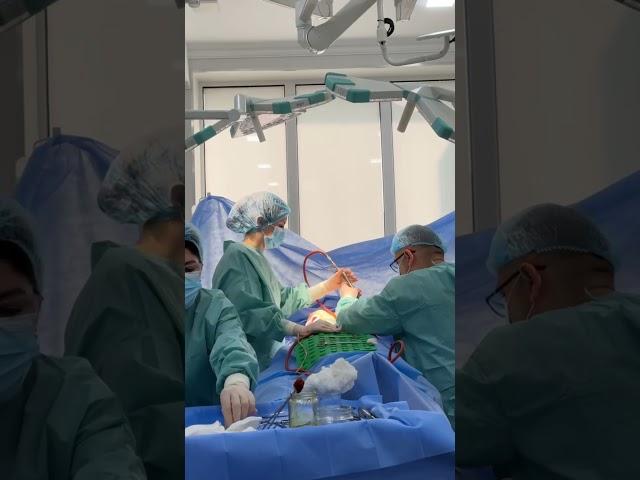 The process in the operating room at Agapit Medical Center