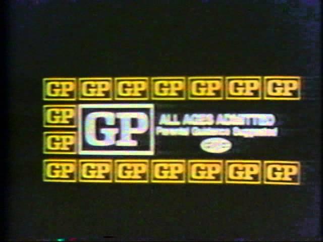 MPAA Ratings for theaters - 1970s!
