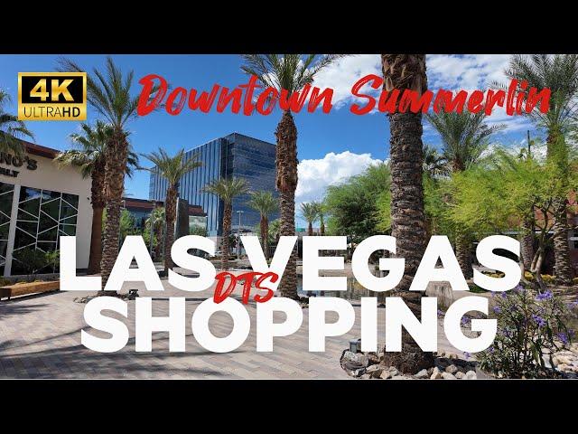 [4K HDR] Las Vegas Shopping - Downtown Summerlin Walking Tour