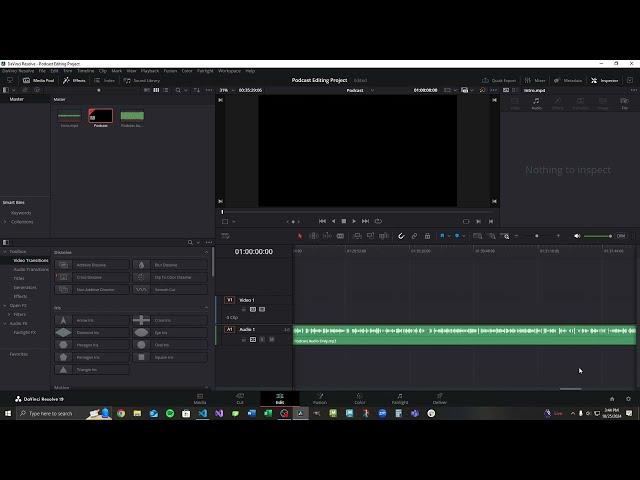 DaVinci Resolve Python Podcast Project Setup Script Demo