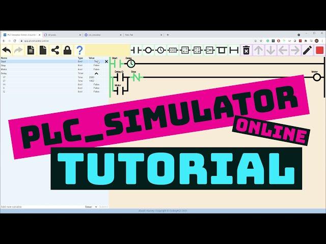 How to use PLC Simulator Online | tutorial