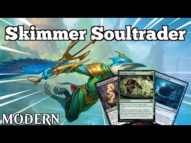 CRAZY QUICK Comboing & SUPER STEADY Grinding! | Skimmer Soultrader | Modern | MTGO