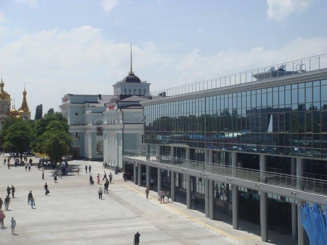 ЖД вокзал Донецк / Donetsk railway station