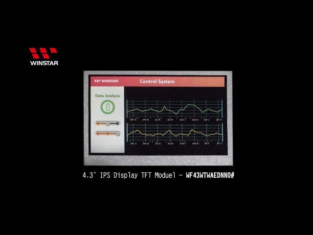 Winstar TFT LCD Display - WF43WTWAEDNN0#