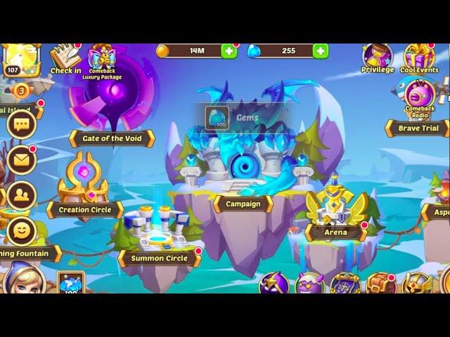 Idle Heroes Account Giveaway Plus Seal Land 20 Clear