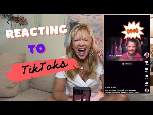 Reacting to Dance Moms TikToks!