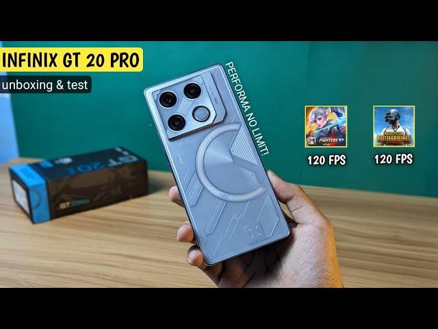 PANAS TAPI PERFORMA NO LIMIT! Unboxing Infinix GT 20 Pro - Tes kamera + Tes game