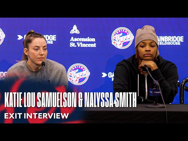 Katie Lou Samuelson & NaLyssa Smith 2024 Exit Interview | Indiana Fever