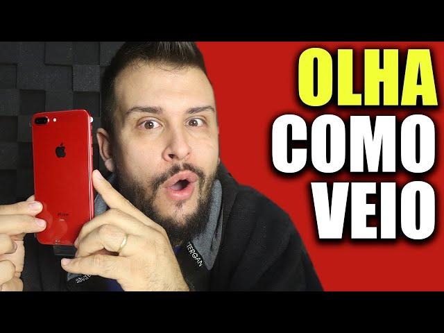 Comprei iPhone 8 Plus no Aliexpress e OLHA COMO VEIO