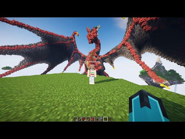 So I Put TNT All Over Her Dragon Build...