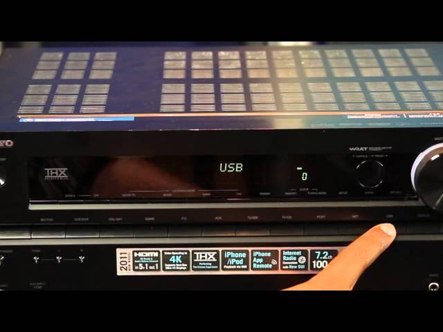 ONKYO 2010 - 2011 Network Receivers Firmware Update via USB