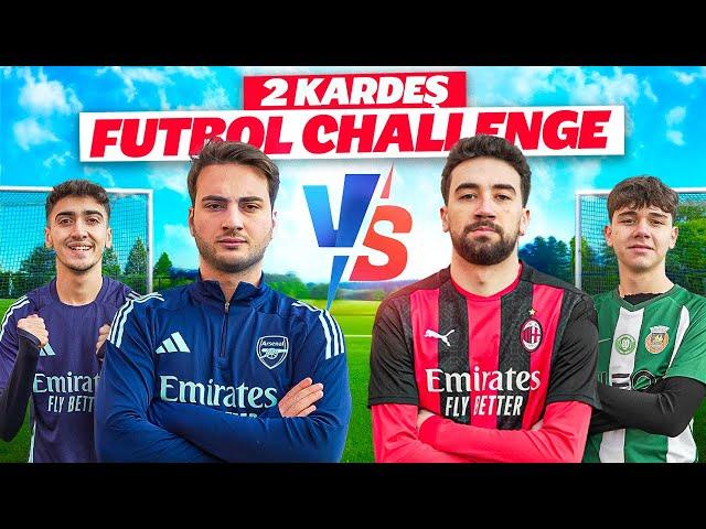 ABİ KARDEŞ FUTBOL CHALLENGE! @darragbo