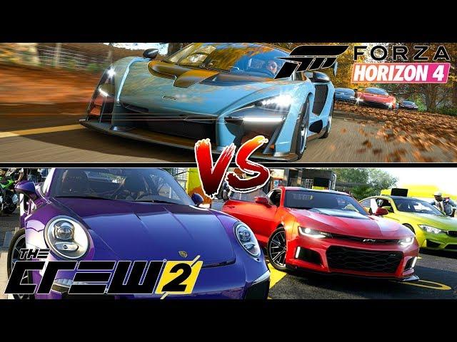 Forza Horizon 4 VS The Crew 2 | What Game Should You Buy?