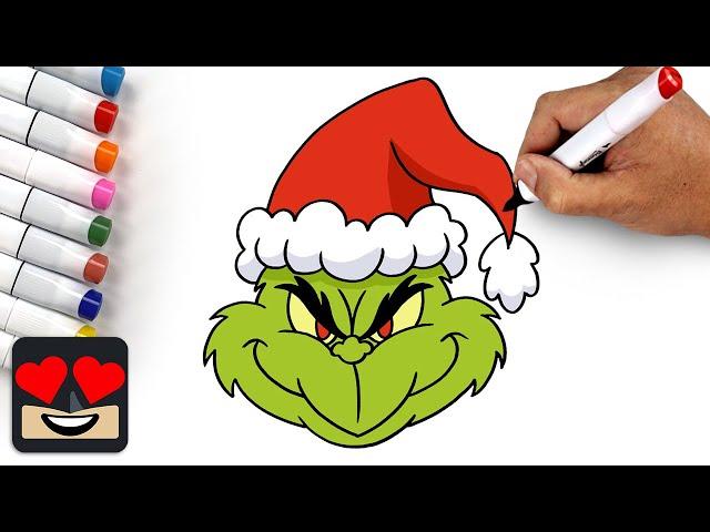 How To Draw the Grinch