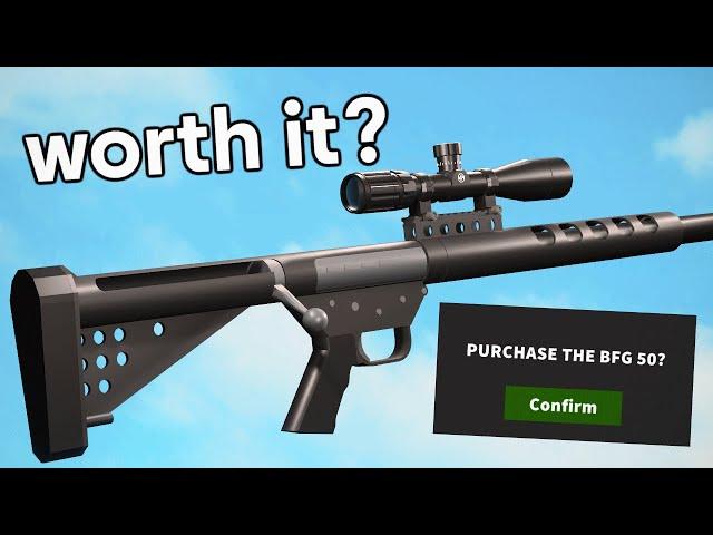 Should you prebuy the BFG 50? (Phantom Forces)