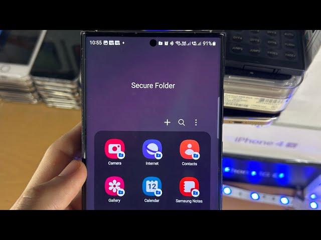 How To Find Secure Folder in Samsung Galaxy S23 Ultra!