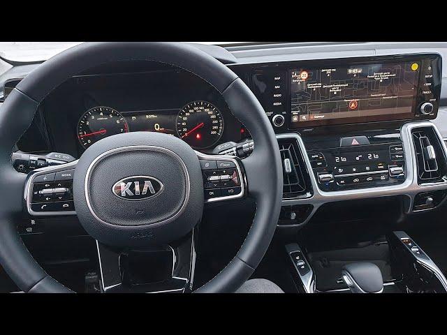 Показываю, как едет кроссовер Kia Sorento 2021 с бензиновым мотором – шумоизоляция, динамика, расход