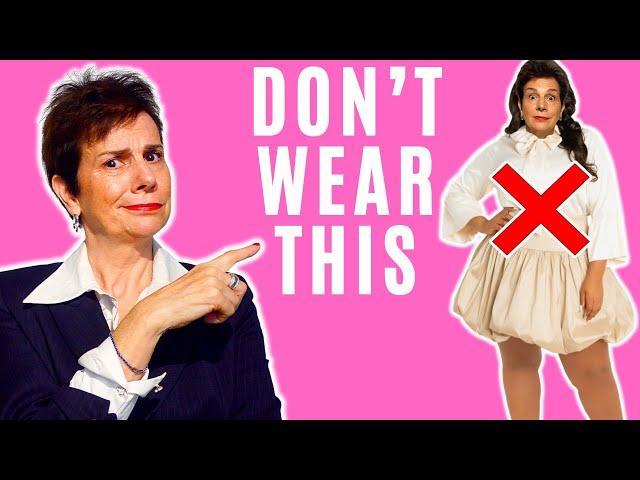 How Not To Wear Skirts Over 50: Fashion Mistakes Women Over 50 Make With Skirts