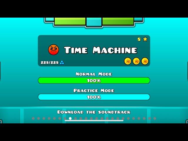 Geometry Dash | Time Machine | 100% Complete! | Daniel’s doodles