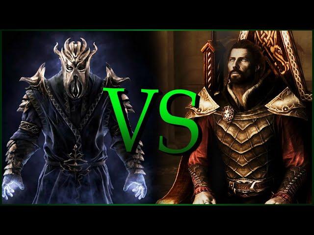 Miraak vs Lord Harkon | Skyrim FIGHT