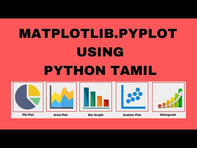 Matplotlib Tamil | Full Course Tamil  | Data visualization | Python Module | machine learning | ai