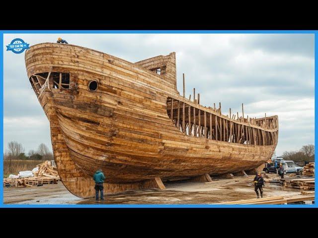 The Largest Malay Wooden Boat Building Process