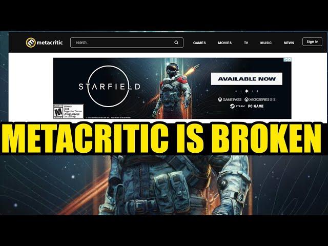 Starfield's Broken Metacritic Reviews