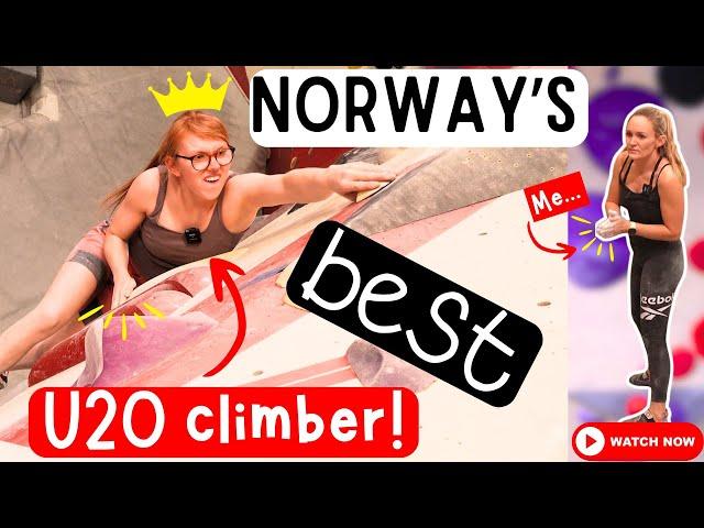 Norway’s Best U20 Climber Reveals Her Top 3 Tips to Get Better! (Part 2)