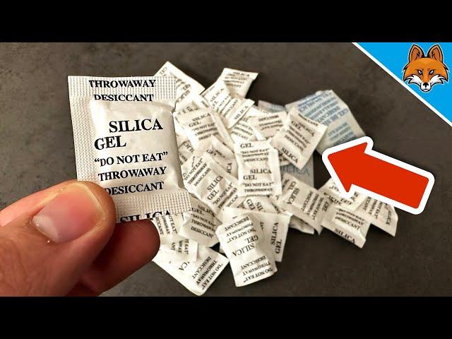 You'll Never Throw Away Silica Gel Packets Again(INCREDIBLE uses)