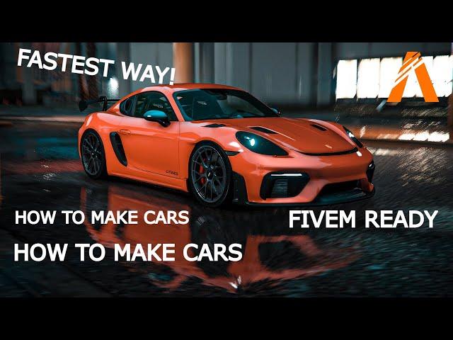 How To Make a Car Fivem Ready | Addon Cars | 2023