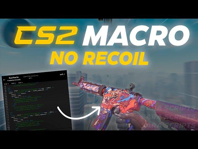 CS2 BEST NO RECOIL MACRO  -  Logitech Bloody Razer