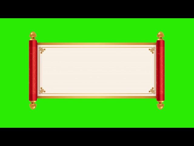 Scroll Patrika - Green Screen animation video