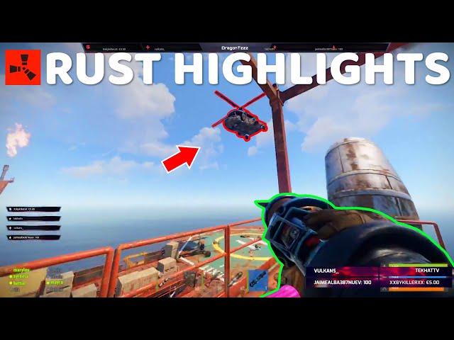 HV Rocket vs Scrap Heli! Best RUST TWITCH HIGHLIGHTS and Funny Moments