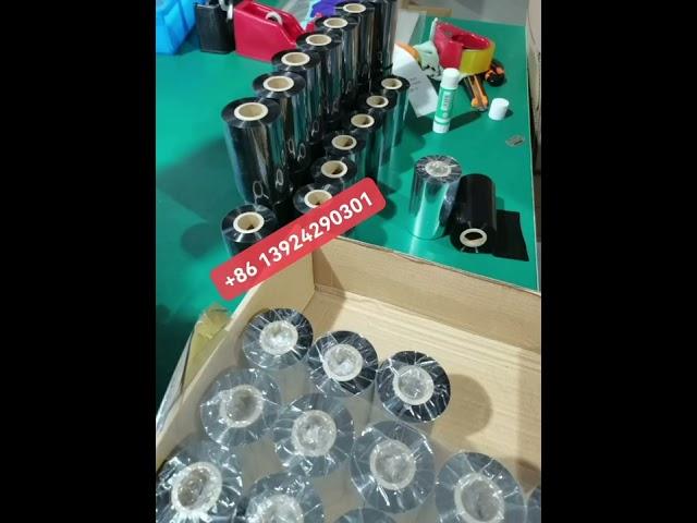 Thermal Transfer Ink Roll Ribbons for Barcode Printer