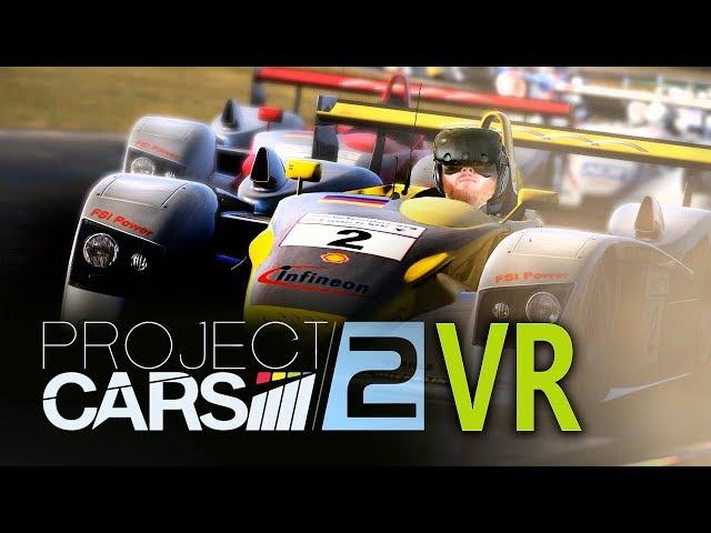 Project Cars 2 VR gameplay with HTC Vive - Realistic racing simulator