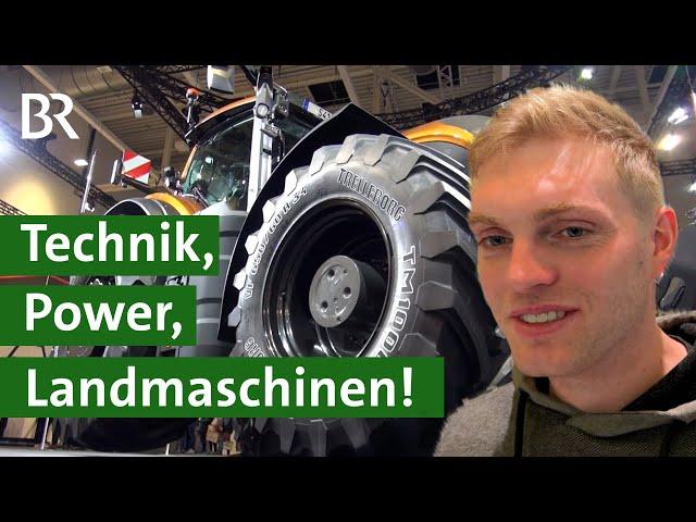 Landmaschinen XXL! Die neueste Landtechnik auf der "Agritechnica 2023" | Unser Land | BR