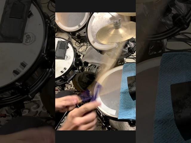 Metal drum burst 