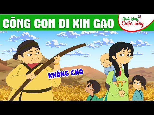 CÕNG CON ĐI XIN TIỀN - Phim hoạt hình - Truyện cổ tích - Hoạt hình - Cổ tích - Quà tặng cuộc sống