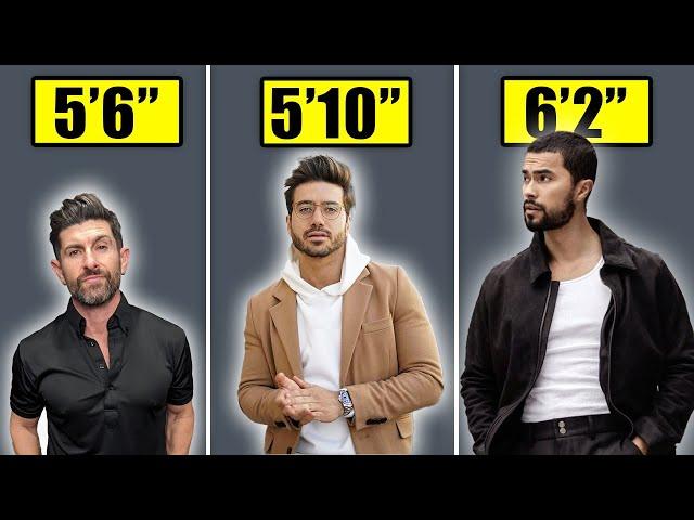 How to PROPERLY Dress For Your Height (Most Guys Get This WRONG)