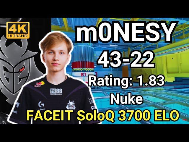 m0NESY (43-22) SoloQ VOICE COMMS (Nuke) | FACEIT Ranked | Sep 23, 2024 #cs2 #pov