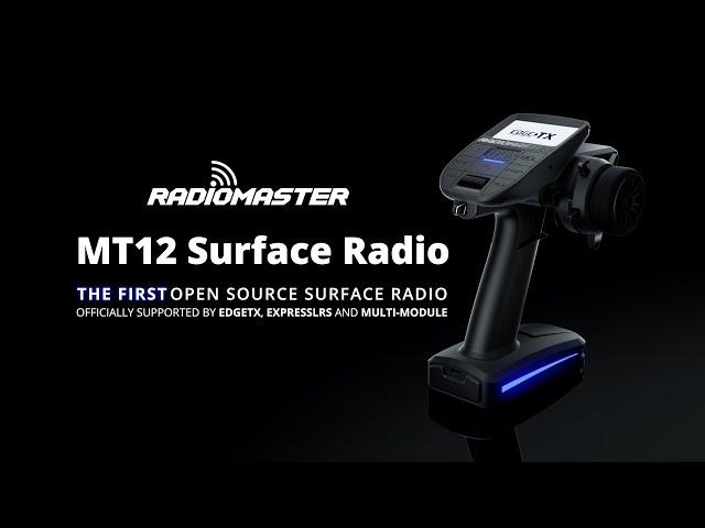 MT12 Surface Radio | The first surface radio officially supported by EdgeTX, ELRS, Multi-module