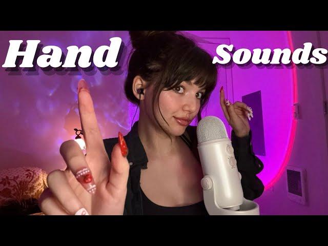 ASMR | Fast HAND SOUNDS and NAIL SOUNDS (Finger Snaps & Flutters, Nail Clacking, Lotion Sounds)