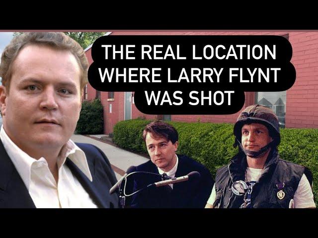 Hustler Magazine’s Larry Flynt - THE REAL LOCATION Where He Was Shot | The Story Behind the Movie