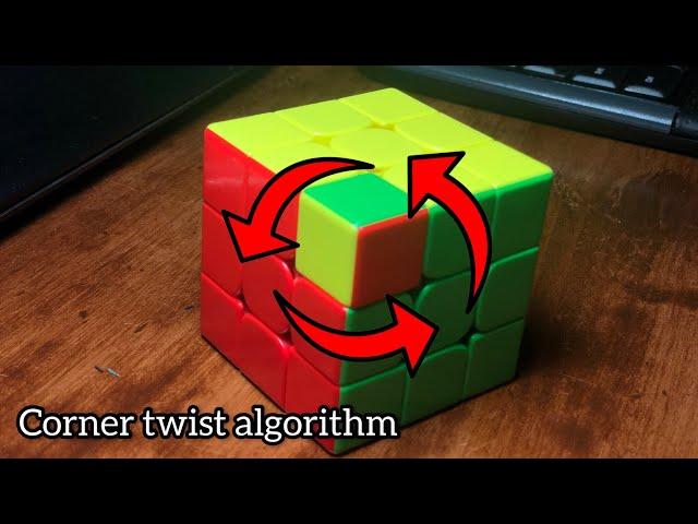 Algorithm to fix corner twist