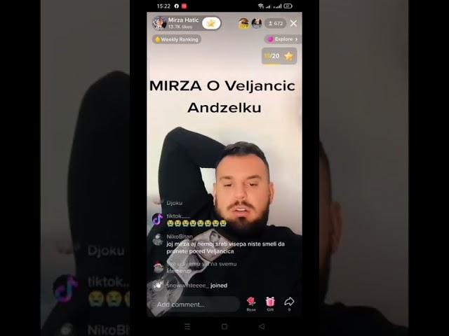 MIRZA HATIĆ MIŠLJENJE O ANĐELKO VELJANČIĆ