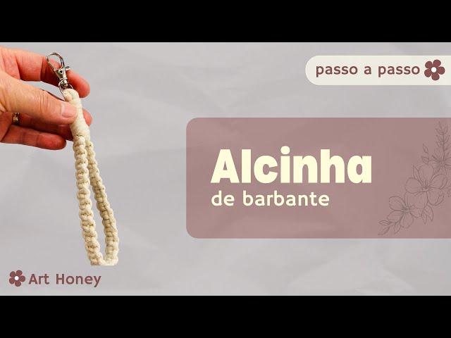 Alcinha de barbante, de cordão! Venha aprender essa técnica!