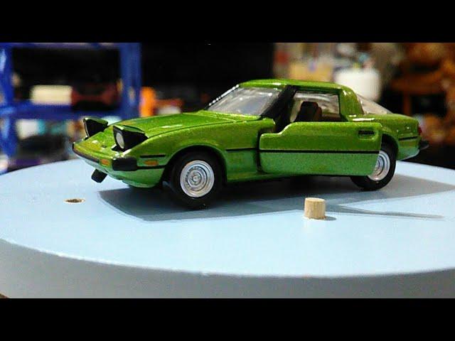 阿鴻[186]tomica 第一代MAZDA SAVANNA RX-7古董跑車