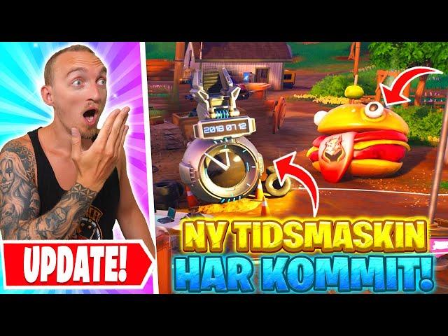 NY TIDSMASKIN HAR KOMMIT TILL FORTNITE